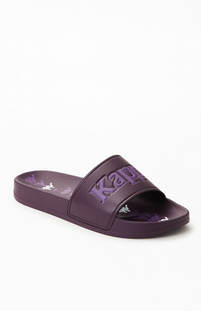 Women's Purple Banda Adam Slide Sandals