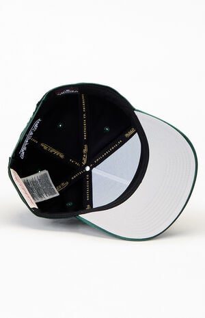 A's City Lights Satin Snapback Hat image number 5