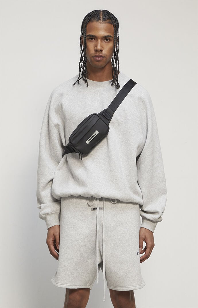 FOG - Fear Of God Essentials Black Sling Bag | PacSun