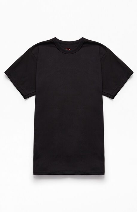 Black Solid Color T-Shirt