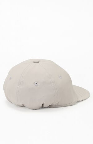 Vintage Black 5-Panel Nylon Hat image number 2