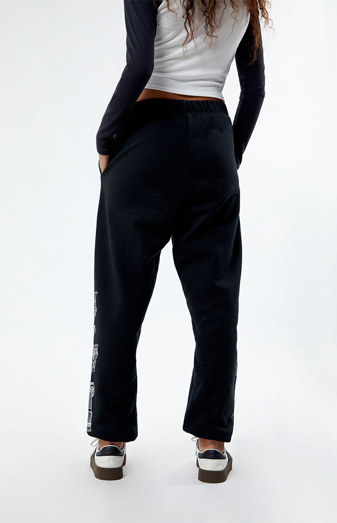 pacsun nylon track pants