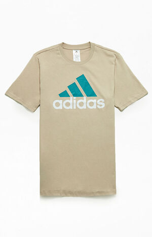 Tan Big Logo T-Shirt image number 1