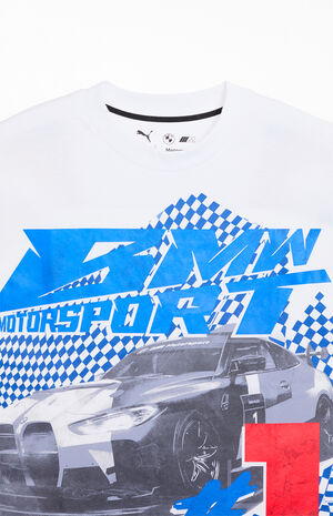 BMW White Motorsport T-Shirt image number 2