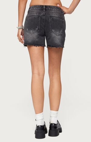 Scottie Low Rise Denim Shorts image number 3
