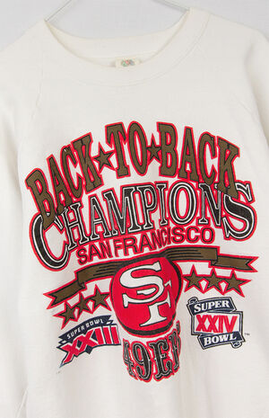 Upcycled 49ers Sweatshirt image number 2