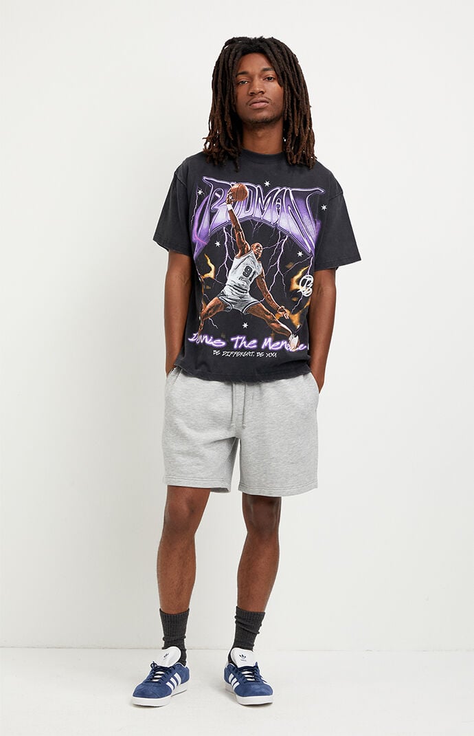 Pacsun Fleece Grey Sweat Shorts