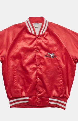 '80s Snap On Varsity Jacket image number 3