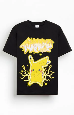 Pok&eacute;mon x Hoops Pikachu T-Shirt image number 1