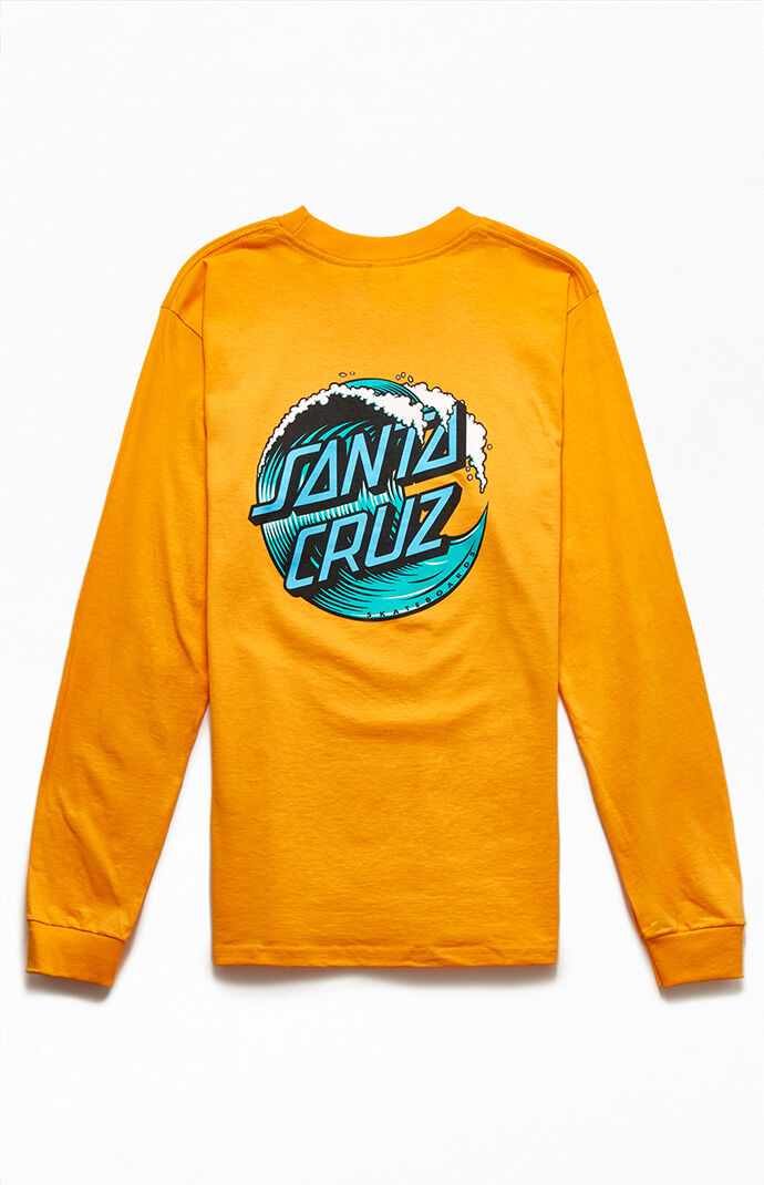 Santa cruz yellow long sleeve sales