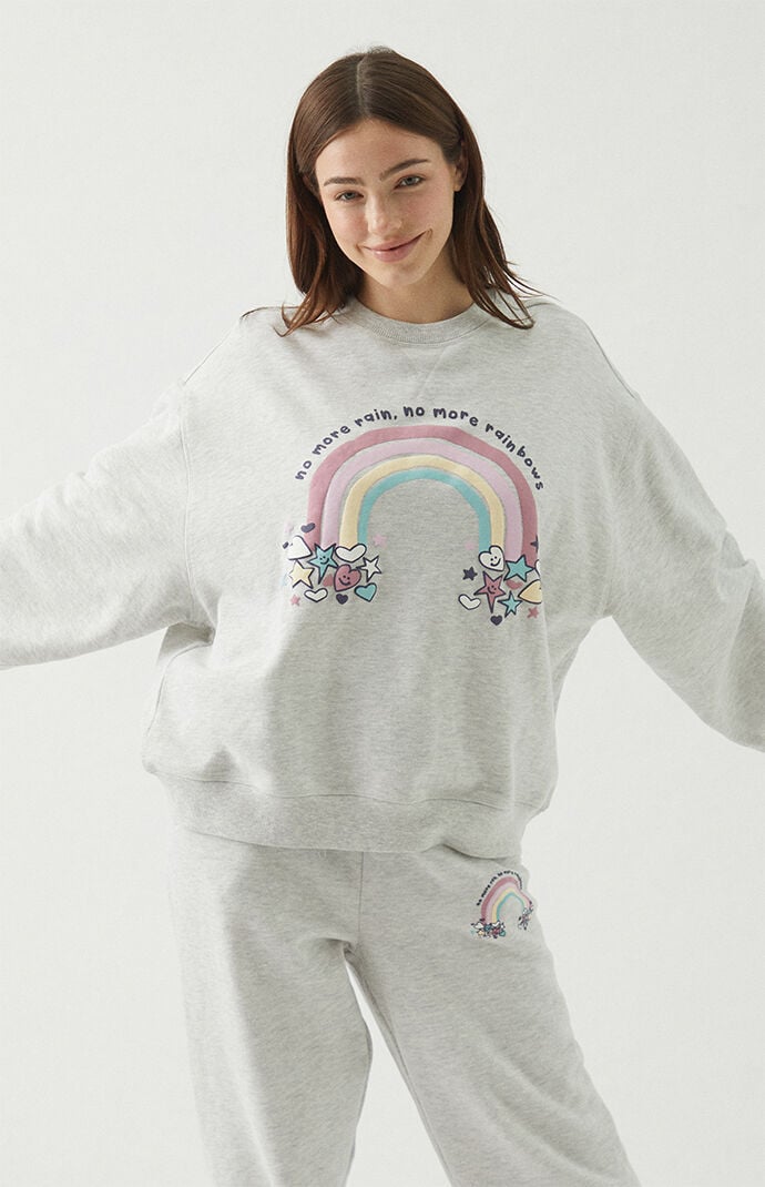 Pacsun rainbow sandals top