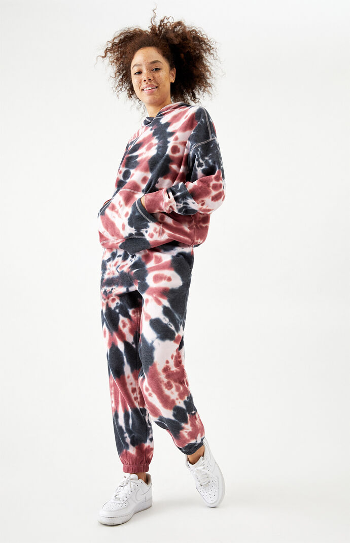 PacSun Jewel Tie Dye Sweatpants at 