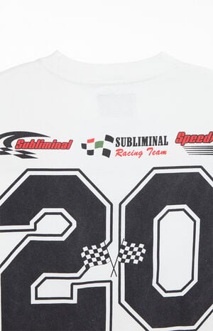 Subliminal Racing Oversized T-Shirt image number 5
