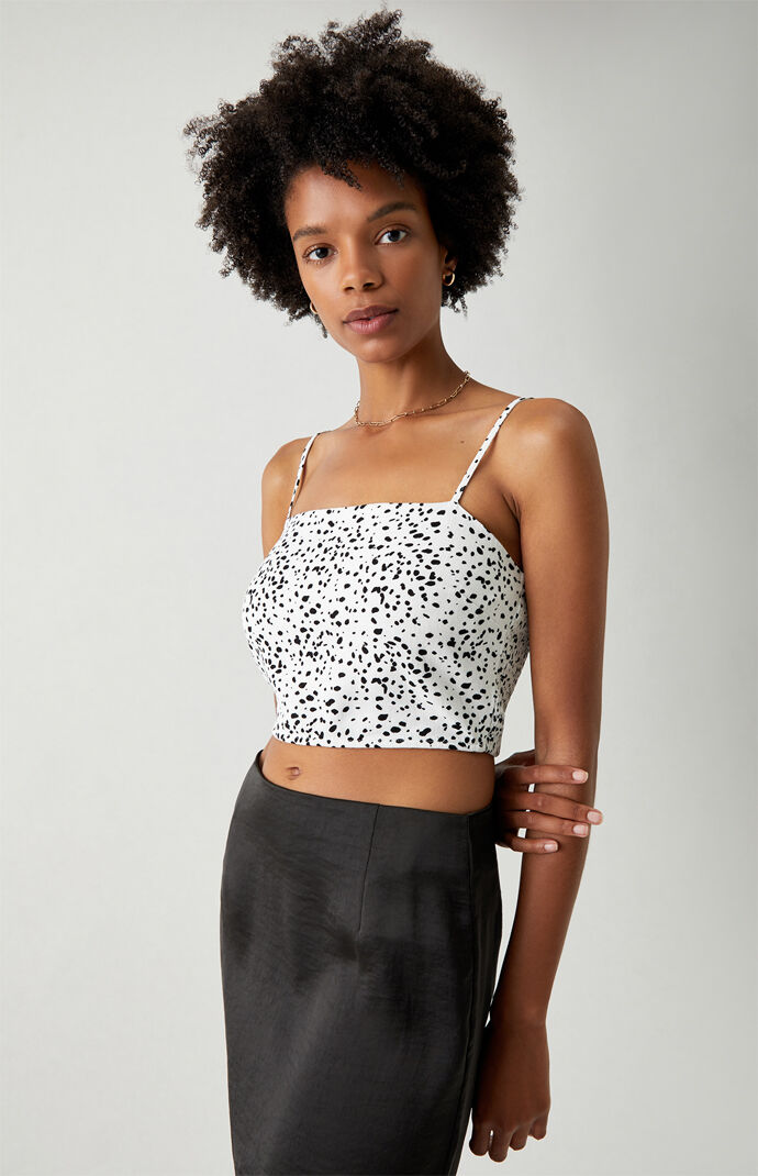 Dainty Smocked Back Tank Top