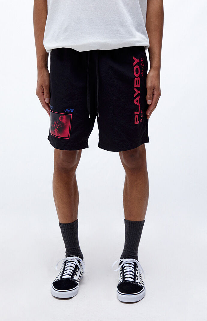 nylon playboy shorts