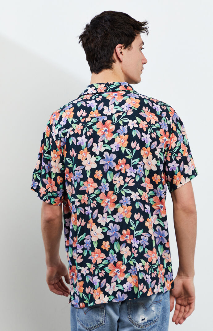 Veil Floral Button Up Shirt