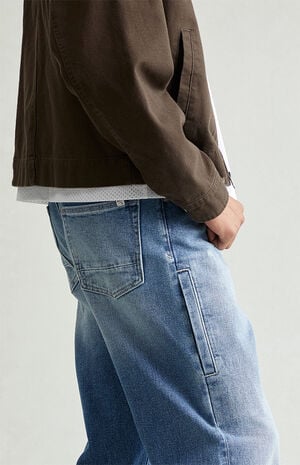 Dylan Baggy Jeans Medium Blue Tint image number 5