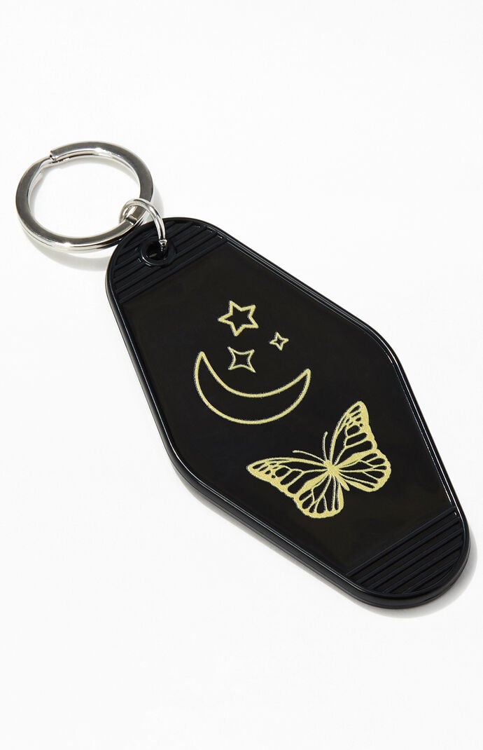 Celestial Butterfly Keychain