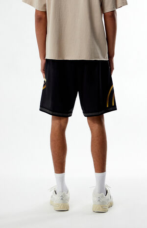 Chicago Bulls Big Font Mesh Basketball Shorts image number 4
