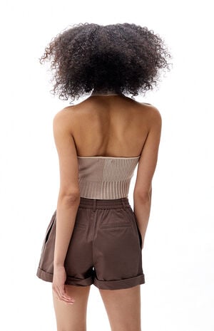 Pleated Trouser Shorts image number 4