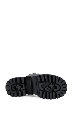 Women's Rampage Black 2-Way Combat Boots image number 5