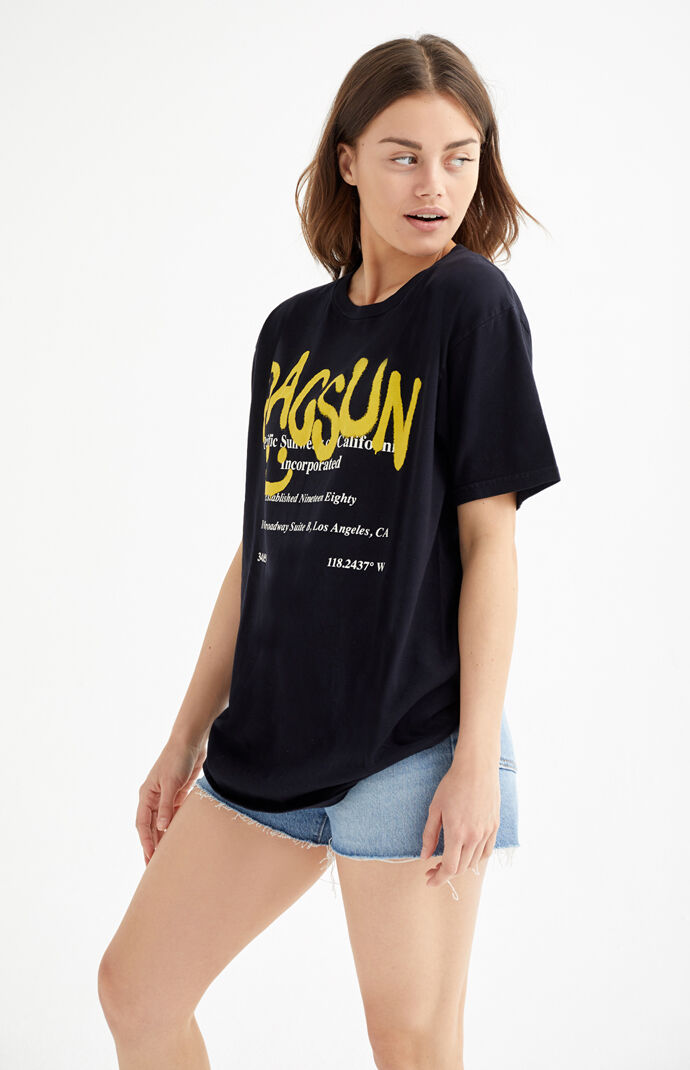 Black Los Angeles T-Shirt