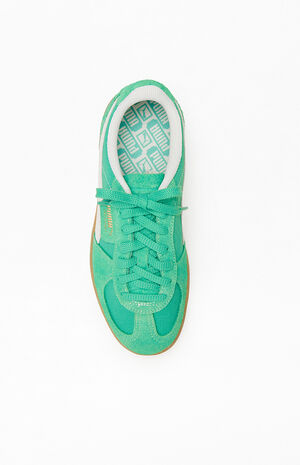 Women's Green Palermo Vintage Sneakers image number 5