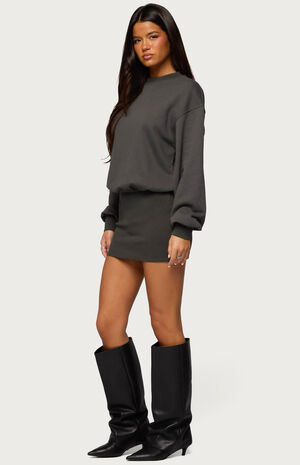 Jannah Sweatshirt Mini Dress image number 2
