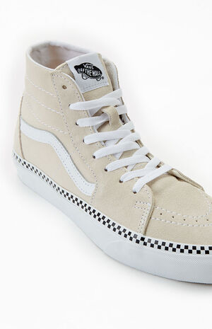 Sk8-Hi Tapered Checkerboard Foxing High Top Sneakers image number 6