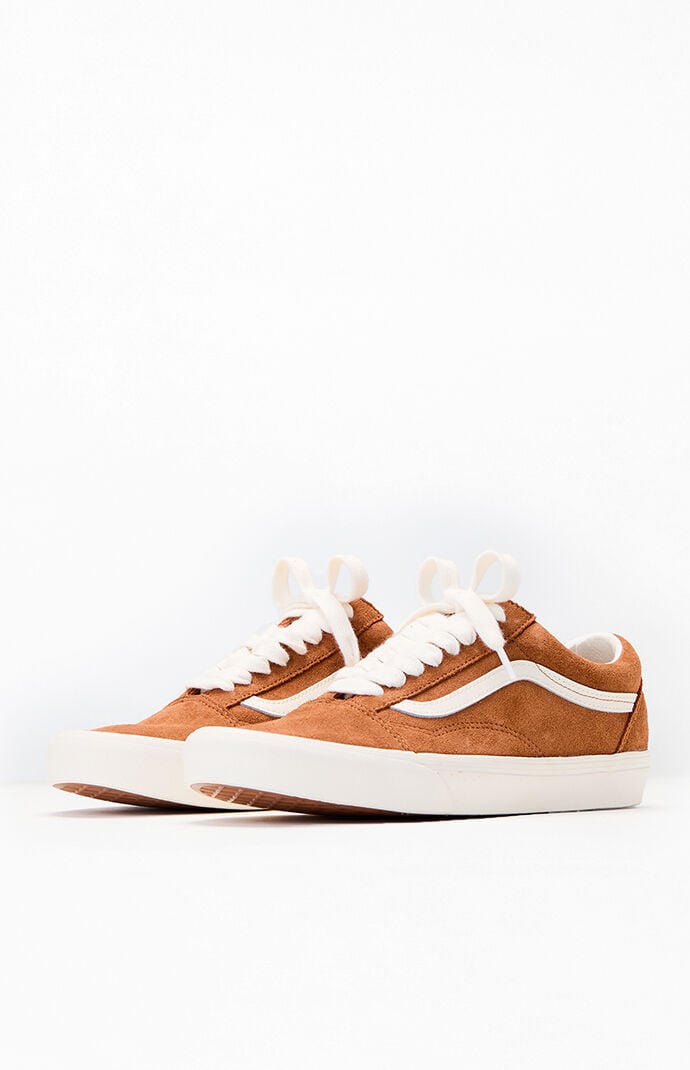 Vans Brown Old Skool Suede Shoes
