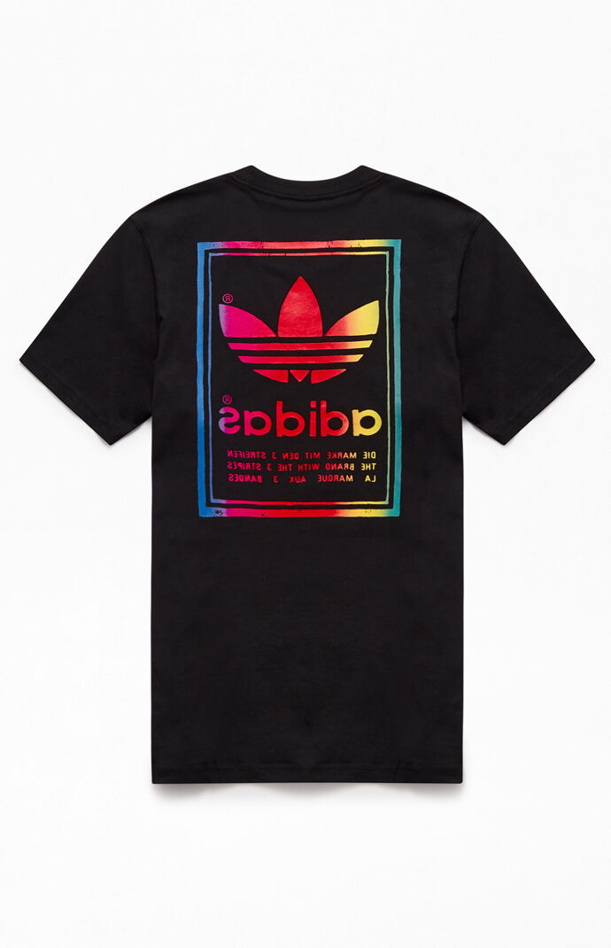 adidas Tシャツ ビンテージ made in U.Kチェック柄 40/42 80s USA製 adidasアディダス トレフォイル ビッグロゴ Tシャツ