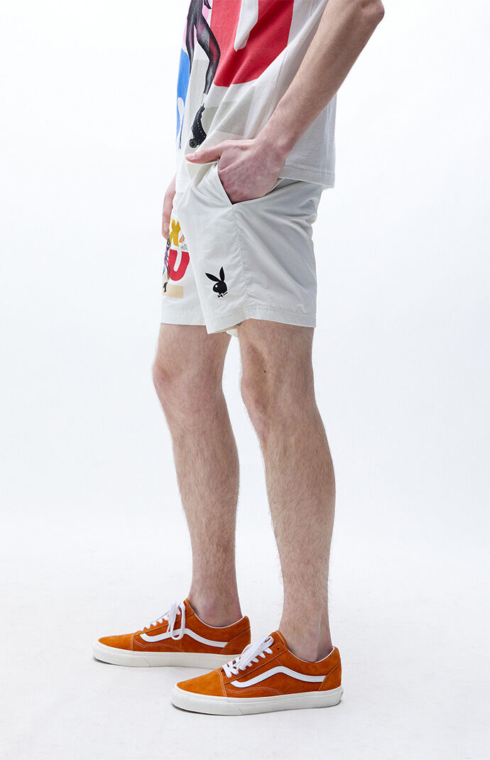 Playboy By PacSun Soul Nylon Shorts 