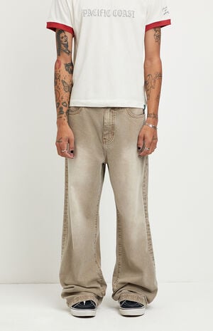 Blake Extreme Baggy Jeans Tan image number 2