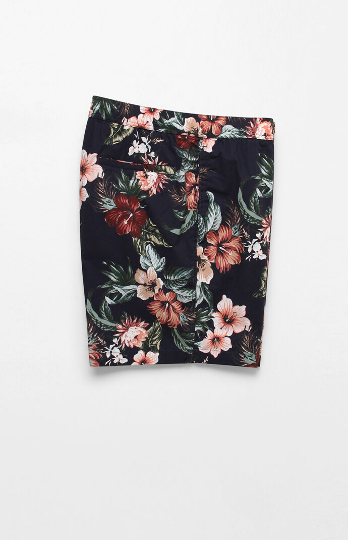 Maui Floral 17" Swim Trunks