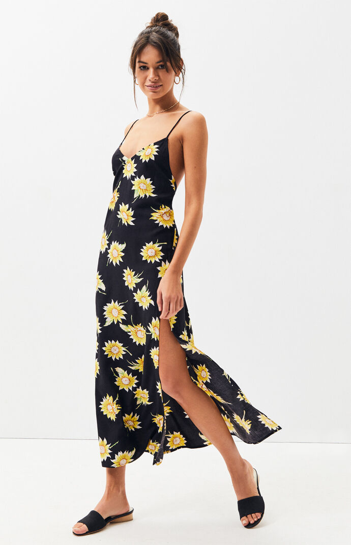 motel rocks hime maxi dress