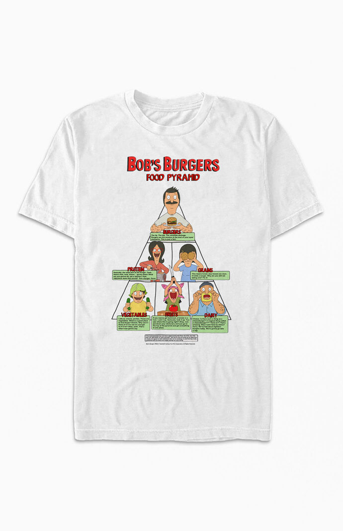 Food Pyramid Bob's Burgers T-Shirt