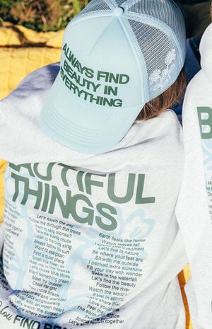 Beautiful Things Trucker Hat image number 4