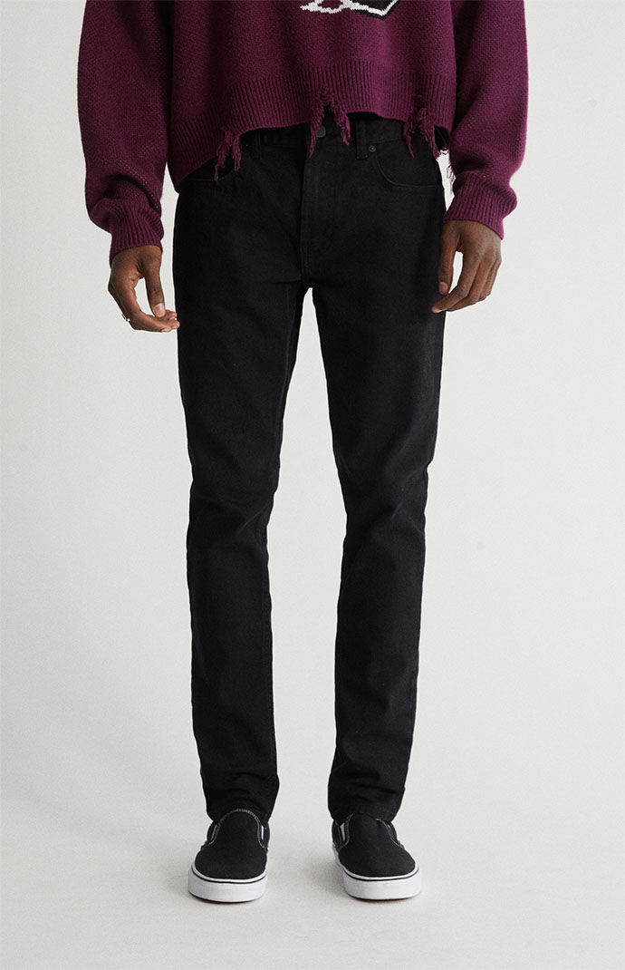 Pacsun black skinny jeans online