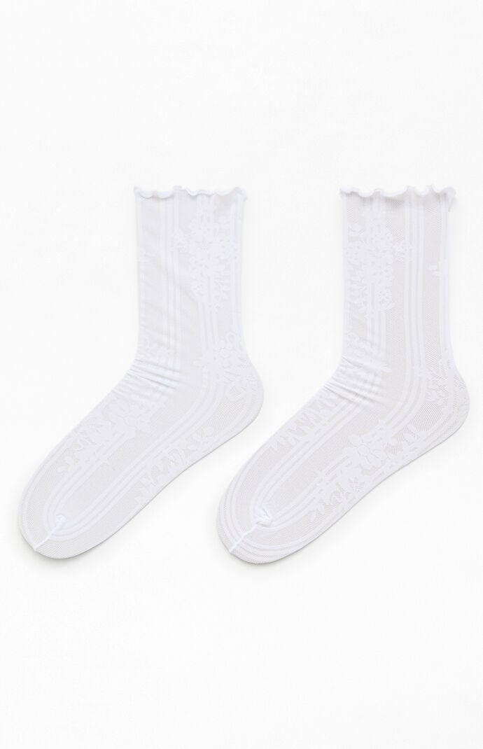 adidas 2 Pack Originals Lace Floral Socks