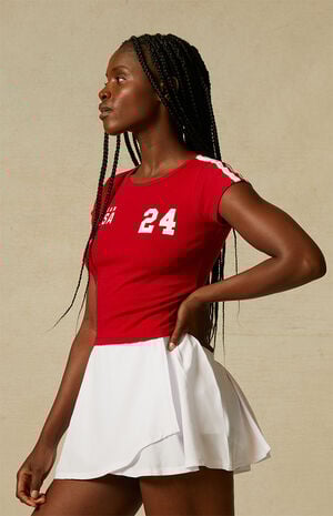 Team USA 24 Slim Fit T-Shirt image number 2