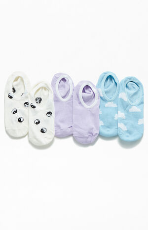 3 Pack Yin & Yang Socks image number 1