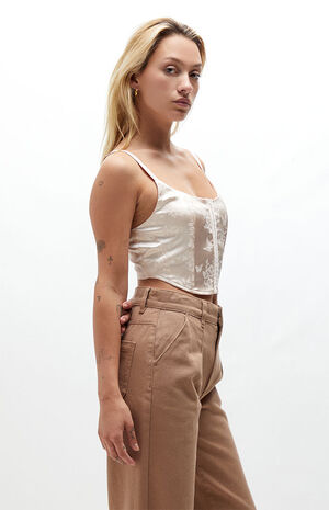 Butterfly Corset Tank Top image number 3