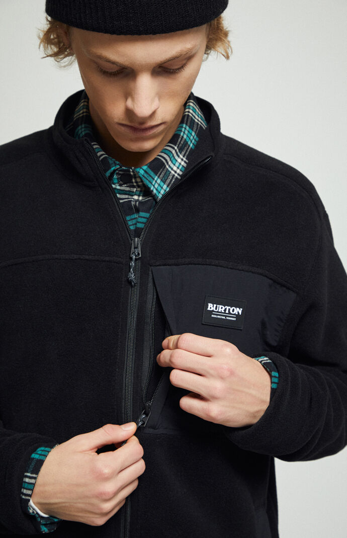 Black Hearth Polar Fleece Zip-Up