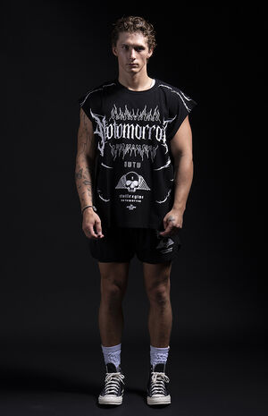 x Civil Active Graveyard Muscle T-Shirt image number 2