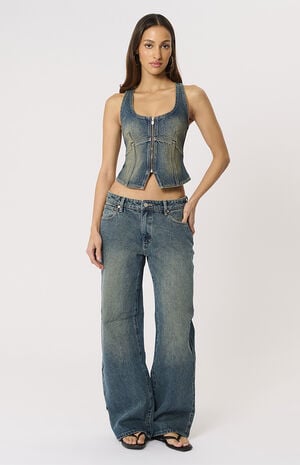 Zahli 99 Low Rise Baggy Jeans image number 4