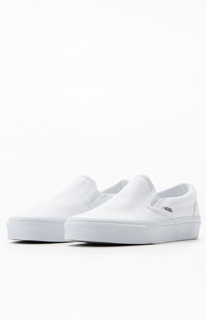 Classic Slip-On White Shoes image number 1