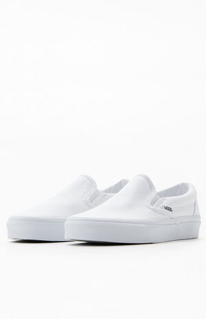 Classic Slip-On White Shoes