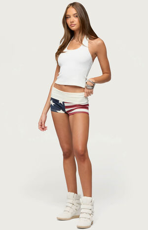 USA Foldover Shorts image number 4