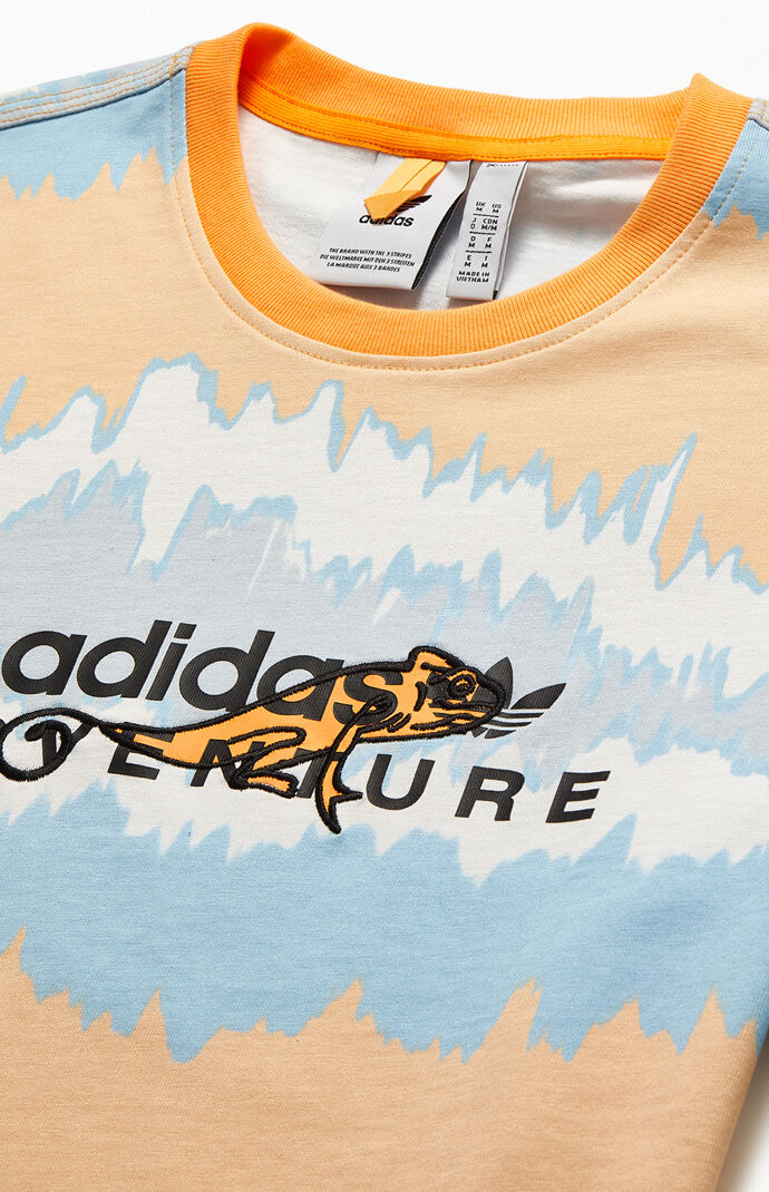 Orange ADV Logo T-Shirt