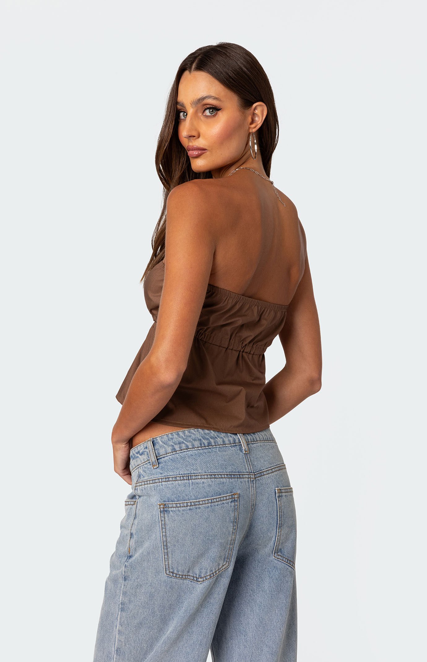 Edikted Reva Strapless Top | PacSun